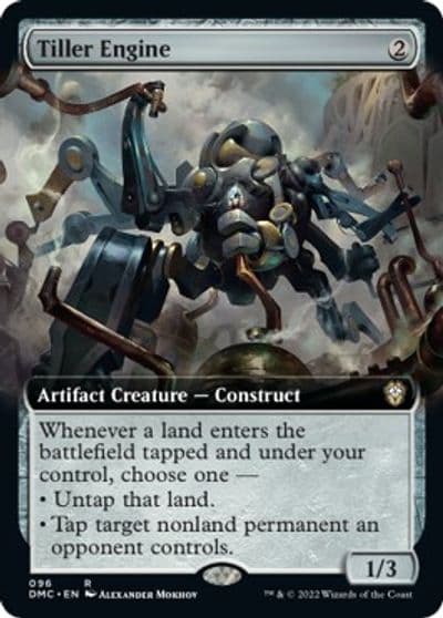 Tiller Engine Extended Art Commander: Dominaria United Magic card