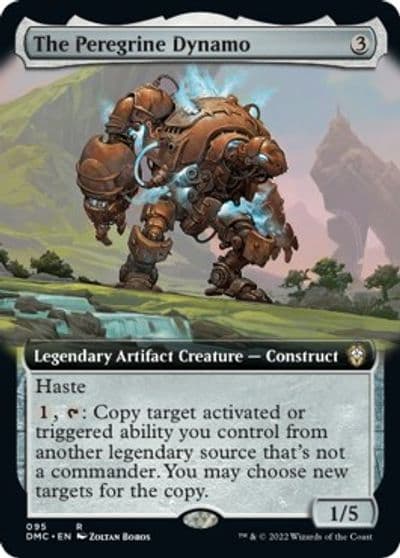 The Peregrine Dynamo Extended Art Commander: Dominaria United Magic card