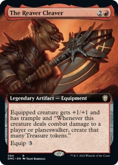 The Reaver Cleaver Extended Art Commander: Dominaria United Magic card
