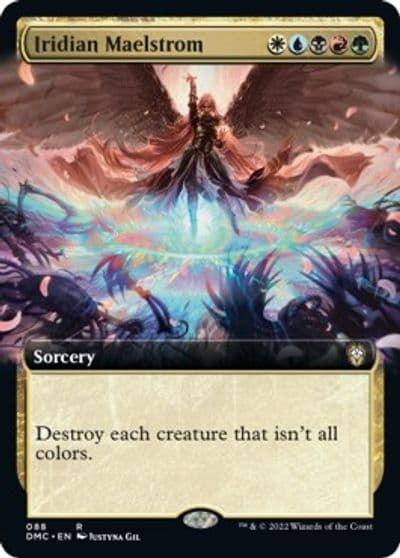 Iridian Maelstrom Extended Art Commander: Dominaria United Magic card