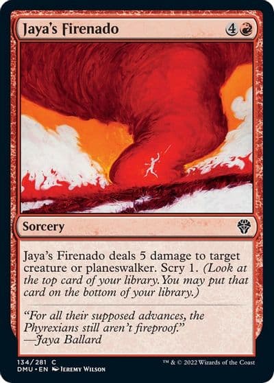 Jayas Firenado Dominaria United Magic card