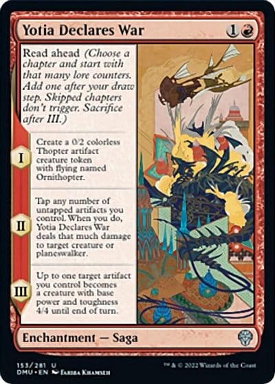 Yotia Declares War Dominaria United Magic card