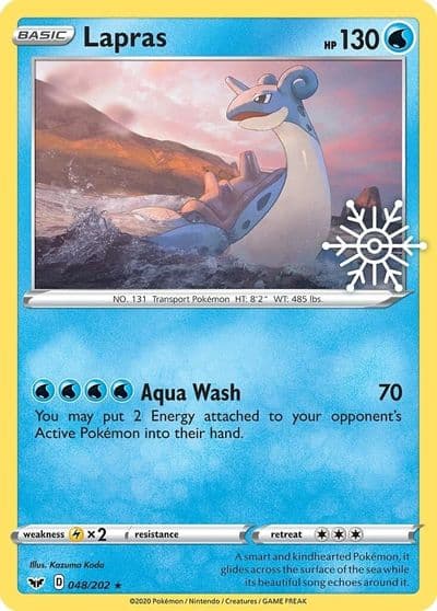 Lapras (Holiday Calendar) Miscellaneous Cards & Products Pokemon card