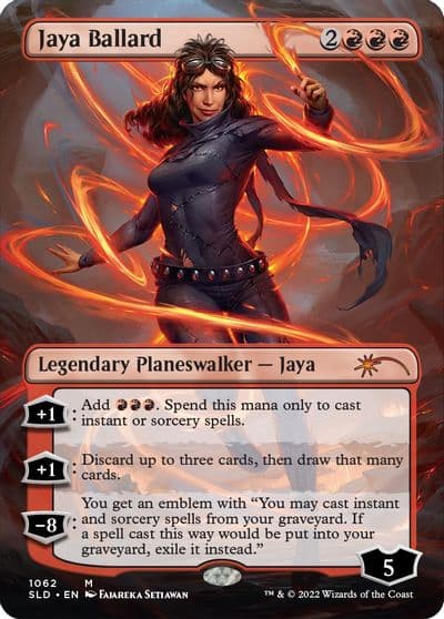 Jaya Ballard Secret Lair Drop Series Magic card