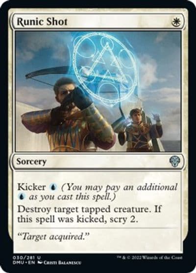 Runic Shot Dominaria United Magic card