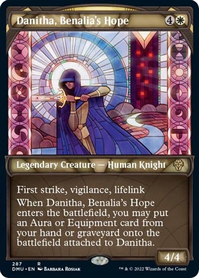 Danitha Benalias Hope Showcase Dominaria United Magic card