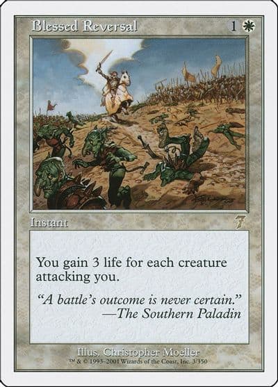 Blessed Reversal 7th Edition Magic card