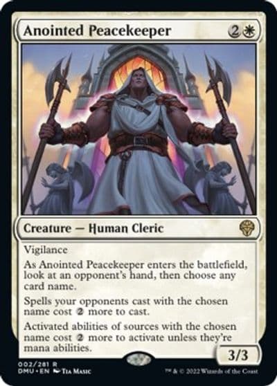 Anointed Peacekeeper Dominaria United Magic card