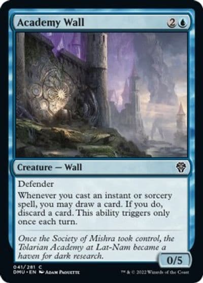 Academy Wall Dominaria United Magic card