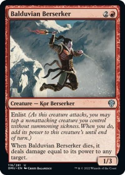 Balduvian Berserker Dominaria United Magic card