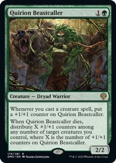 Quirion Beastcaller Dominaria United Magic card