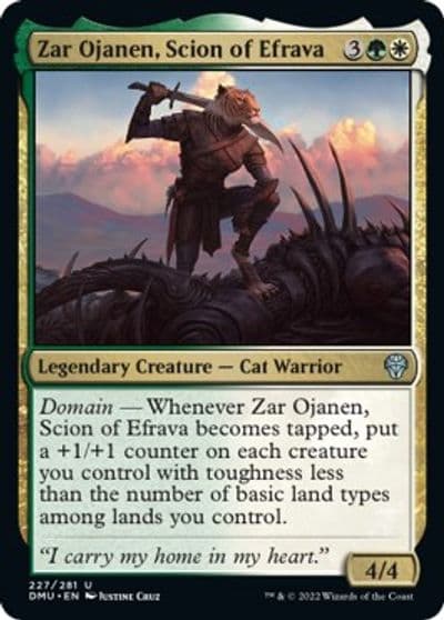 Zar Ojanen Scion of Efrava Dominaria United Magic card