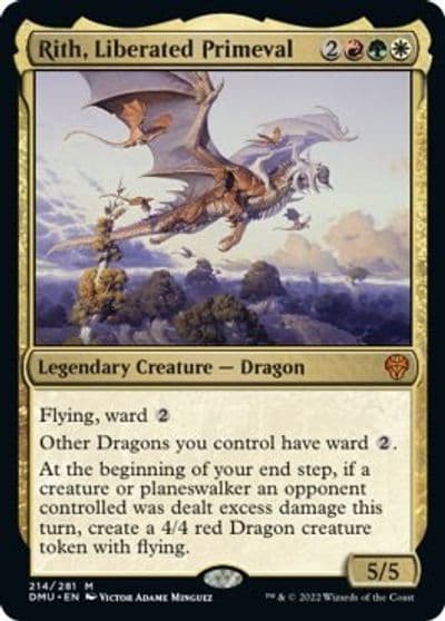 Rith Liberated Primeval Dominaria United Magic card