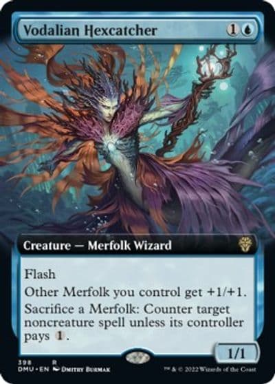 Vodalian Hexcatcher Extended Art Dominaria United Magic card