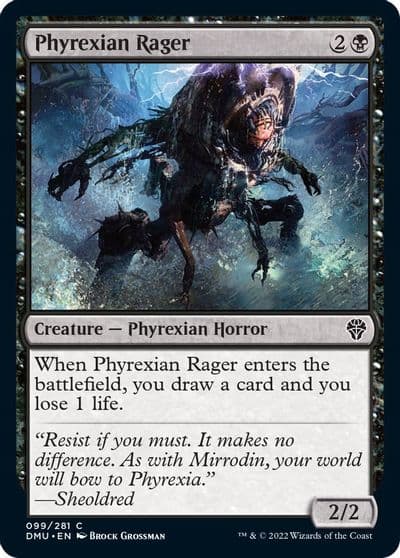 Phyrexian Rager Dominaria United Magic card