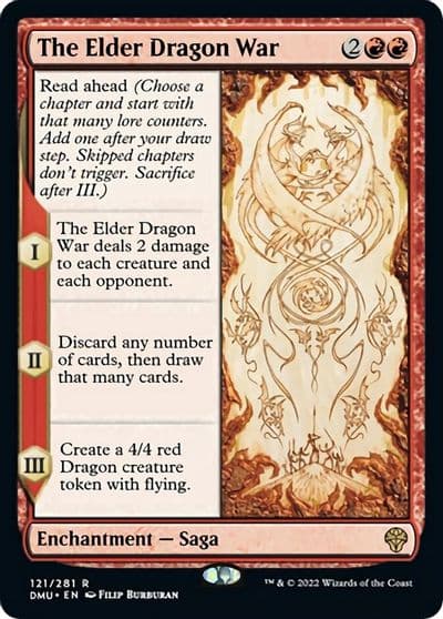The Elder Dragon War Dominaria United Magic card