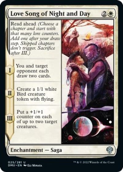 Love Song of Night and Day Dominaria United Magic card