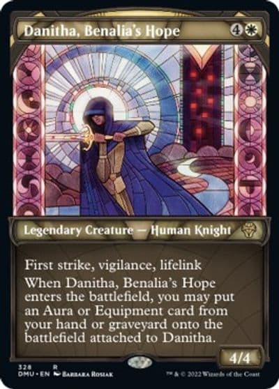 Danitha Benalias Hope Textured Foil Dominaria United Magic card