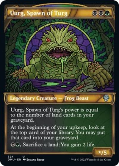 Uurg Spawn of Turg Showcase Dominaria United Magic card