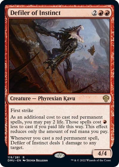 Defiler of Instinct Dominaria United Magic card