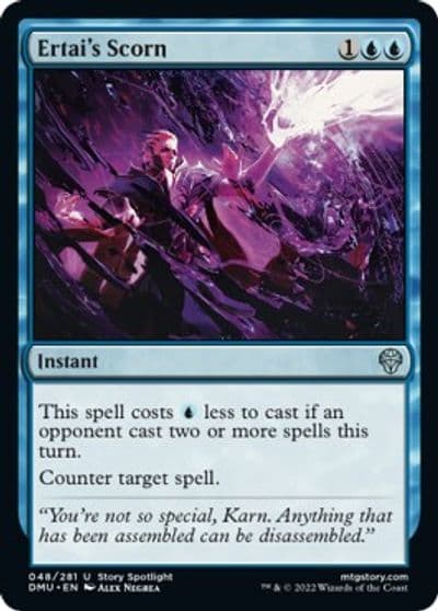 Ertais Scorn Dominaria United Magic card