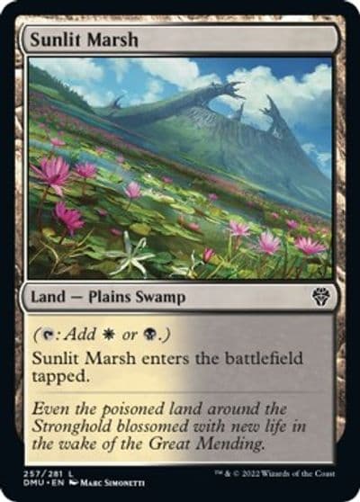Sunlit Marsh Dominaria United Magic card
