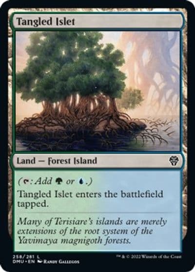 Tangled Islet Dominaria United Magic card