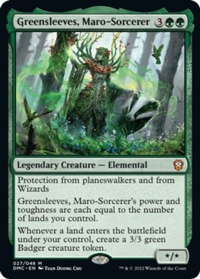Greensleeves Maro Sorcerer Commander: Dominaria United Magic card