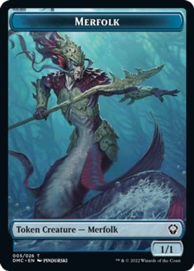 Merfolk Token Commander: Dominaria United Magic card