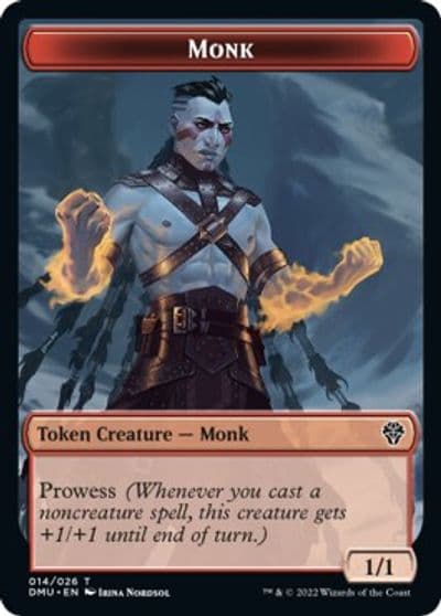 Monk Token Dominaria United Magic card
