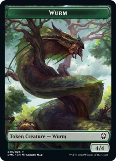 Wurm Token Commander: Dominaria United Magic card