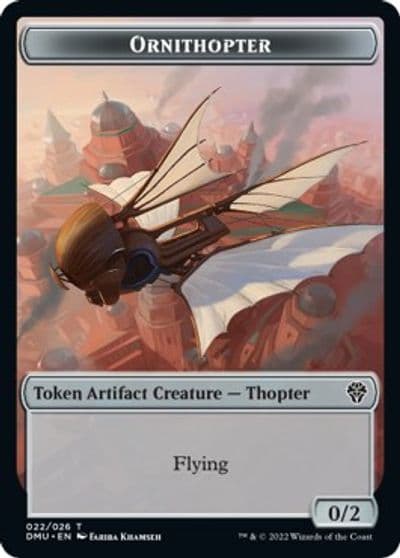 Ornithopter Token Dominaria United Magic card