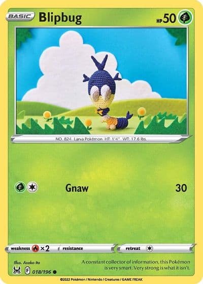 Blipbug SWSH11: Lost Origin Pokemon card