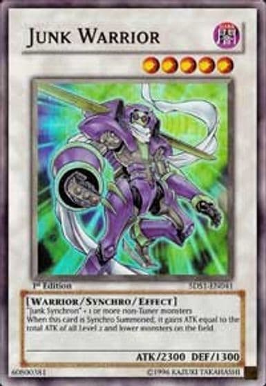 Junk Warrior UR 5D's 2008 Starter Deck Yu-Gi-Oh! card