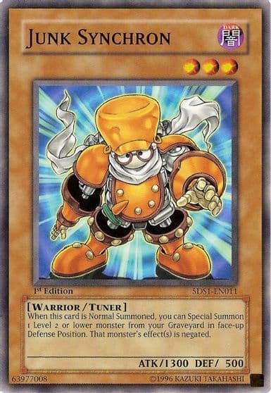Junk Synchron 5D's 2008 Starter Deck Yu-Gi-Oh! card