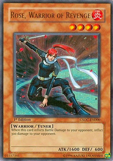 Rose Warrior of Revenge Crossroads of Chaos Yu-Gi-Oh! card