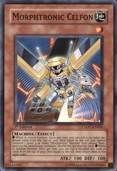 Morphtronic Celfon Crossroads of Chaos Yu-Gi-Oh! card