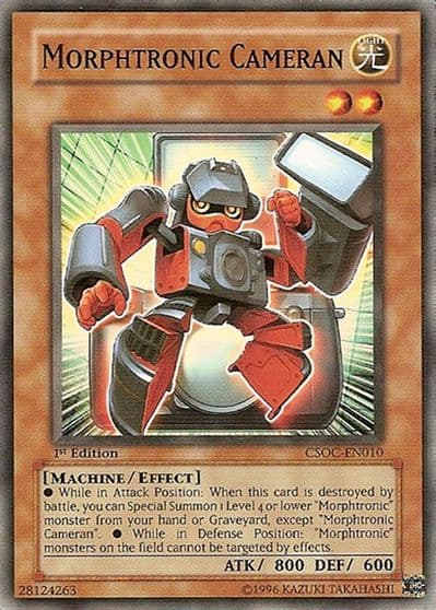 Morphtronic Cameran Crossroads of Chaos Yu-Gi-Oh! card