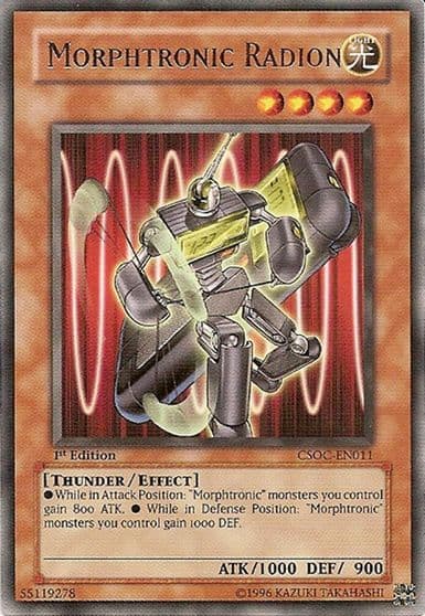 Morphtronic Radion Crossroads of Chaos Yu-Gi-Oh! card