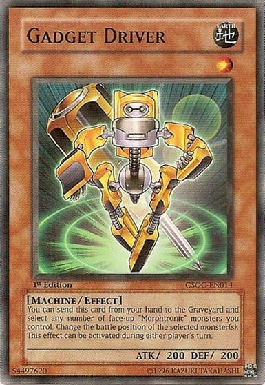 Gadget Driver Crossroads of Chaos Yu-Gi-Oh! card