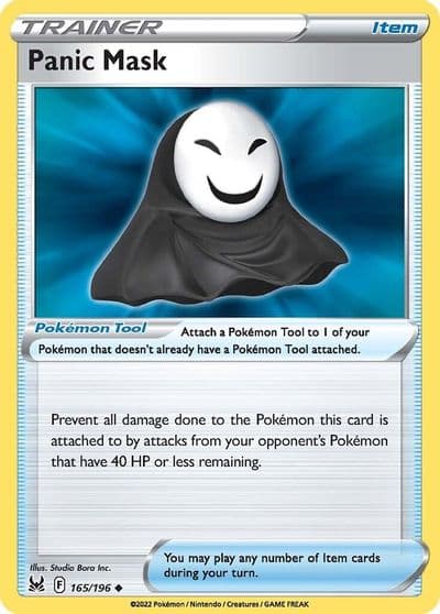 Panic Mask SWSH11: Lost Origin Pokemon card