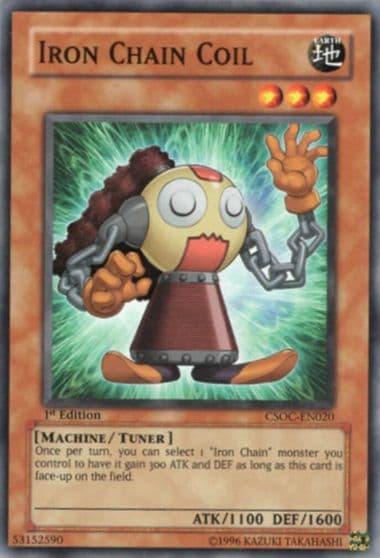 Iron Chain Coil Crossroads of Chaos Yu-Gi-Oh! card