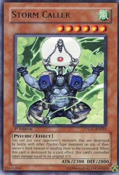 Storm Caller Crossroads of Chaos Yu-Gi-Oh! card