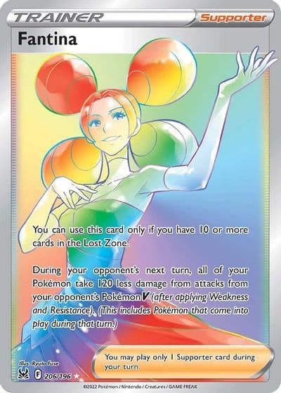 Fantina (Secret) SWSH11: Lost Origin Pokemon card