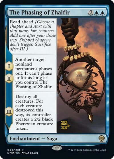 The Phasing of Zhalfir Prerelease Cards Magic card