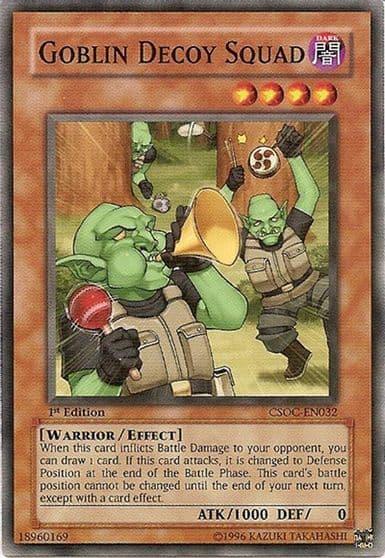 Goblin Decoy Squad Crossroads of Chaos Yu-Gi-Oh! card