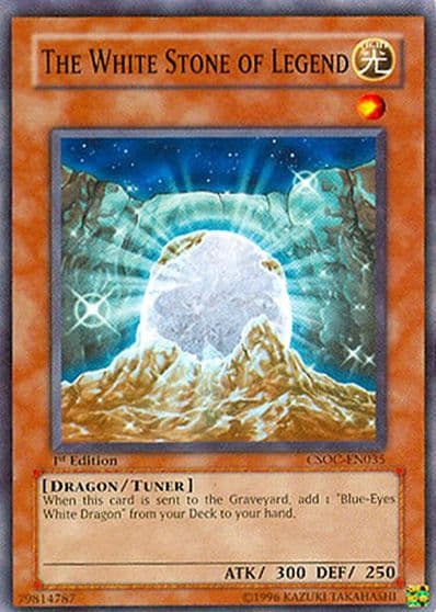 The White Stone of Legend Crossroads of Chaos Yu-Gi-Oh! card