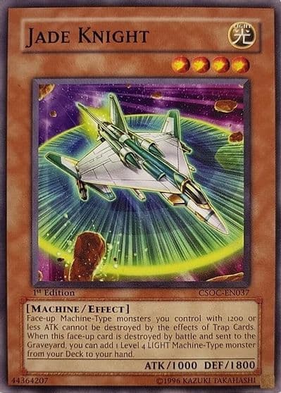 Jade Knight Crossroads of Chaos Yu-Gi-Oh! card