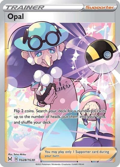 Opal SWSH11: Lost Origin Trainer Gallery Pokemon card
