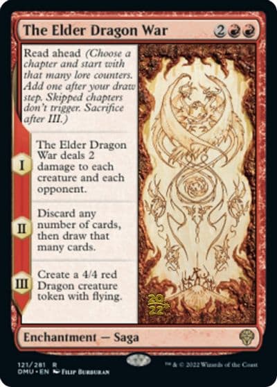 The Elder Dragon War Prerelease Cards Magic card